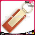 Cheap Custom Handmade Leather Keychain With Tassel